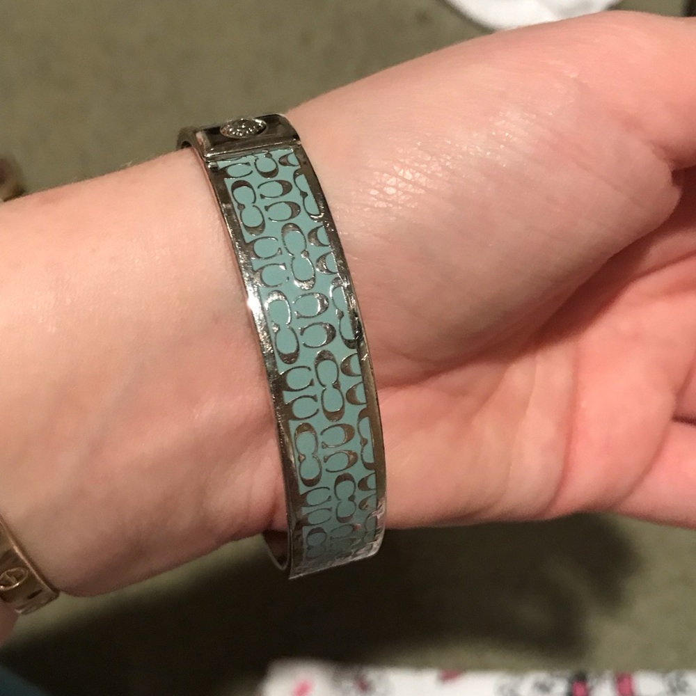 Light blue Coach Bangle - Picture 3 of 5